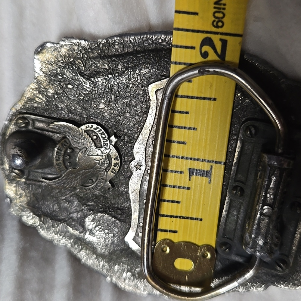 Vintage 1987 United States of America Constitution Commemorative Belt Buckle - Picture 5 of 7